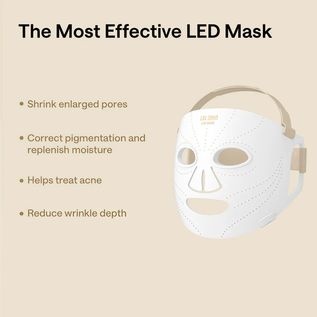 LUMI LED Light Therapy Facial Mask