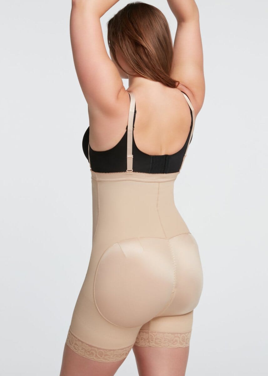 BootyBoosting High-Waist Side Zip Shorts