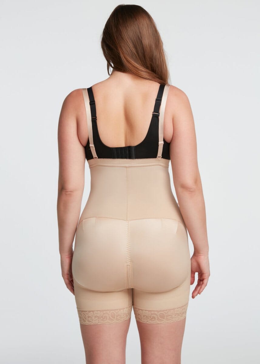 BootyBoosting High-Waist Side Zip Shorts