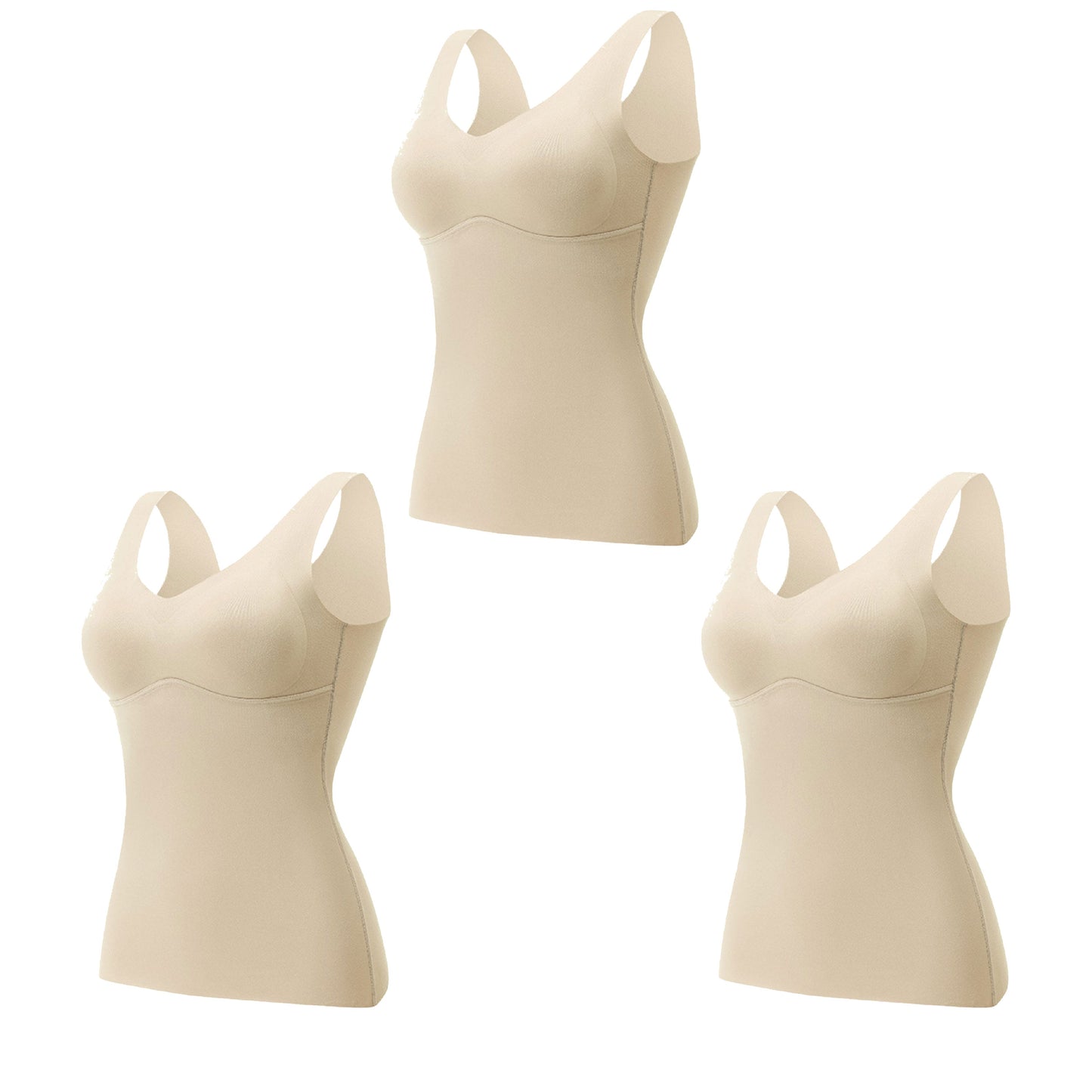 Pack 3 - FiberFit™ Hourglass Sculpting Self Heating Vest