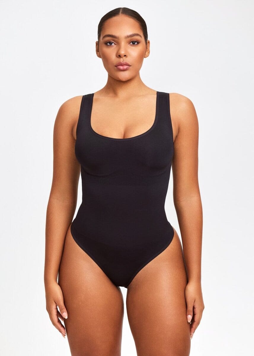 Carethier™ Essential Tank Bodysuit Thong