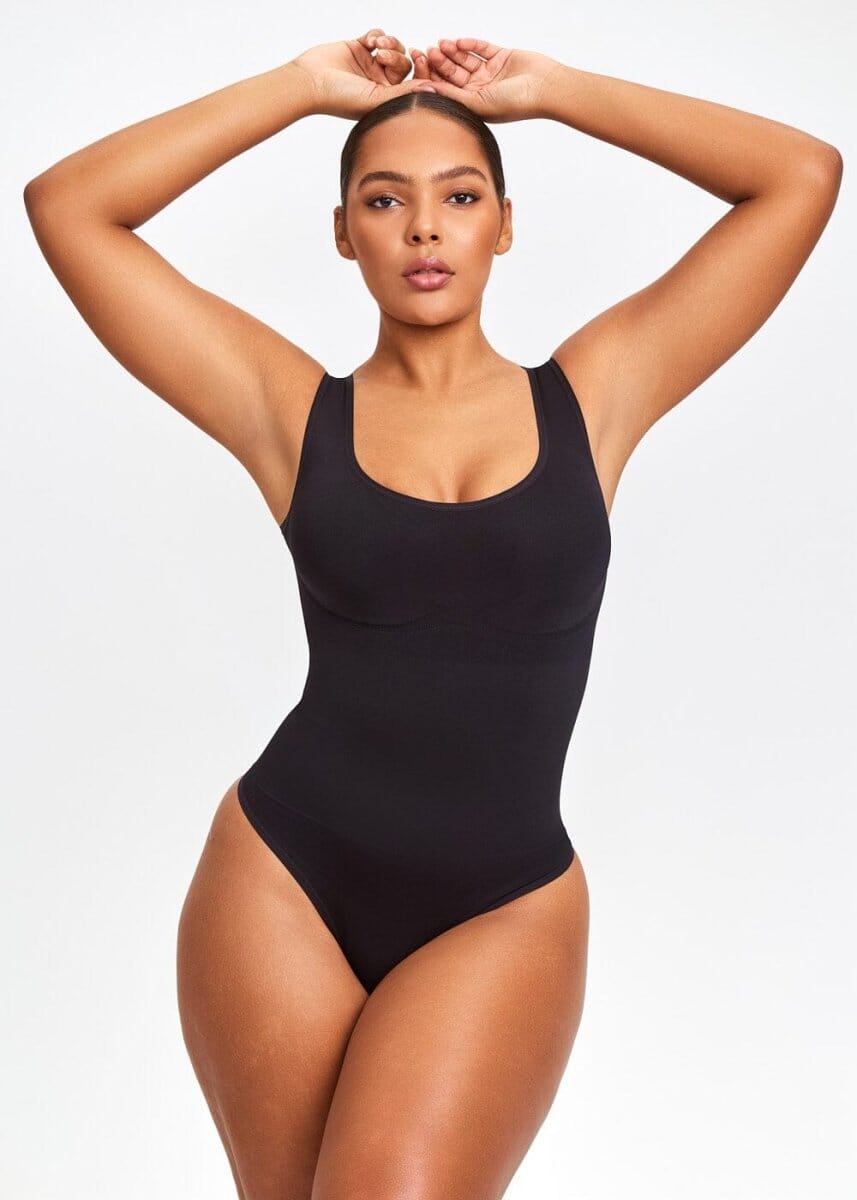 Carethier™ Essential Tank Bodysuit Thong