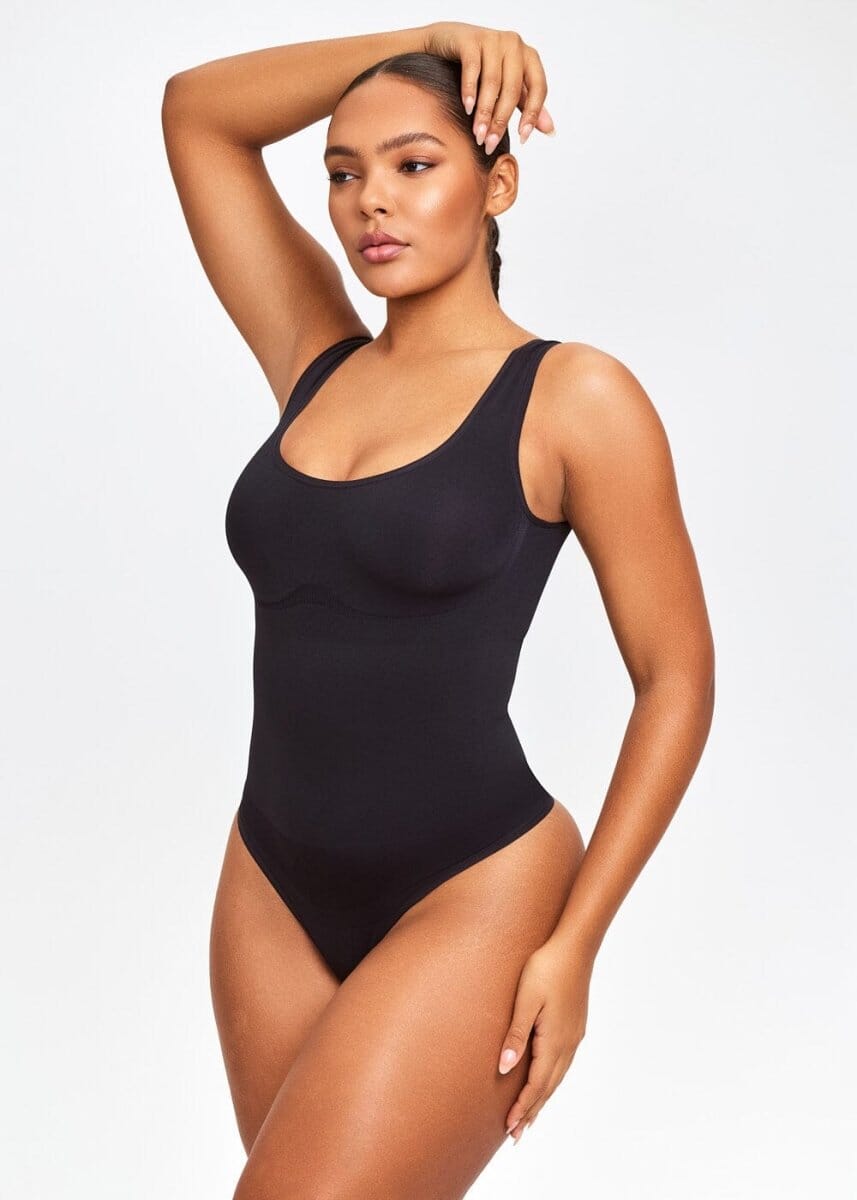 Carethier™ Essential Tank Bodysuit Thong