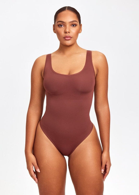 Carethier™ Essential Tank Bodysuit Thong