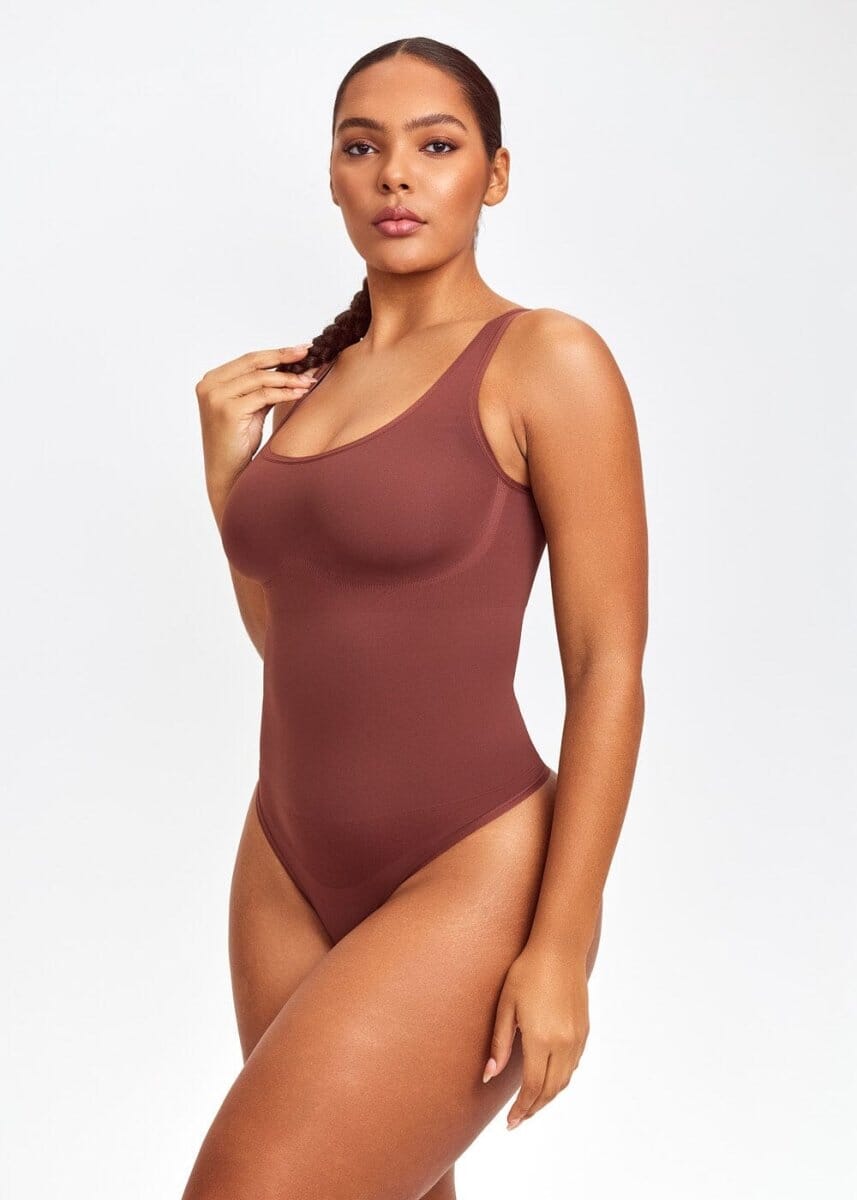 Carethier™ Essential Tank Bodysuit Thong
