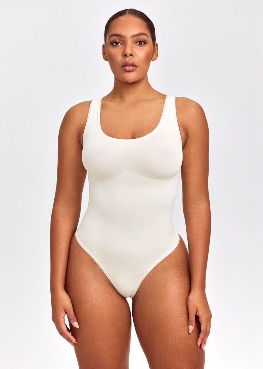 Carethier™ Essential Tank Bodysuit Thong