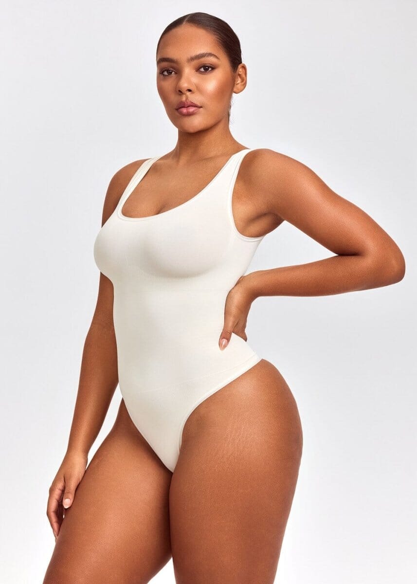 Carethier™ Essential Tank Bodysuit Thong