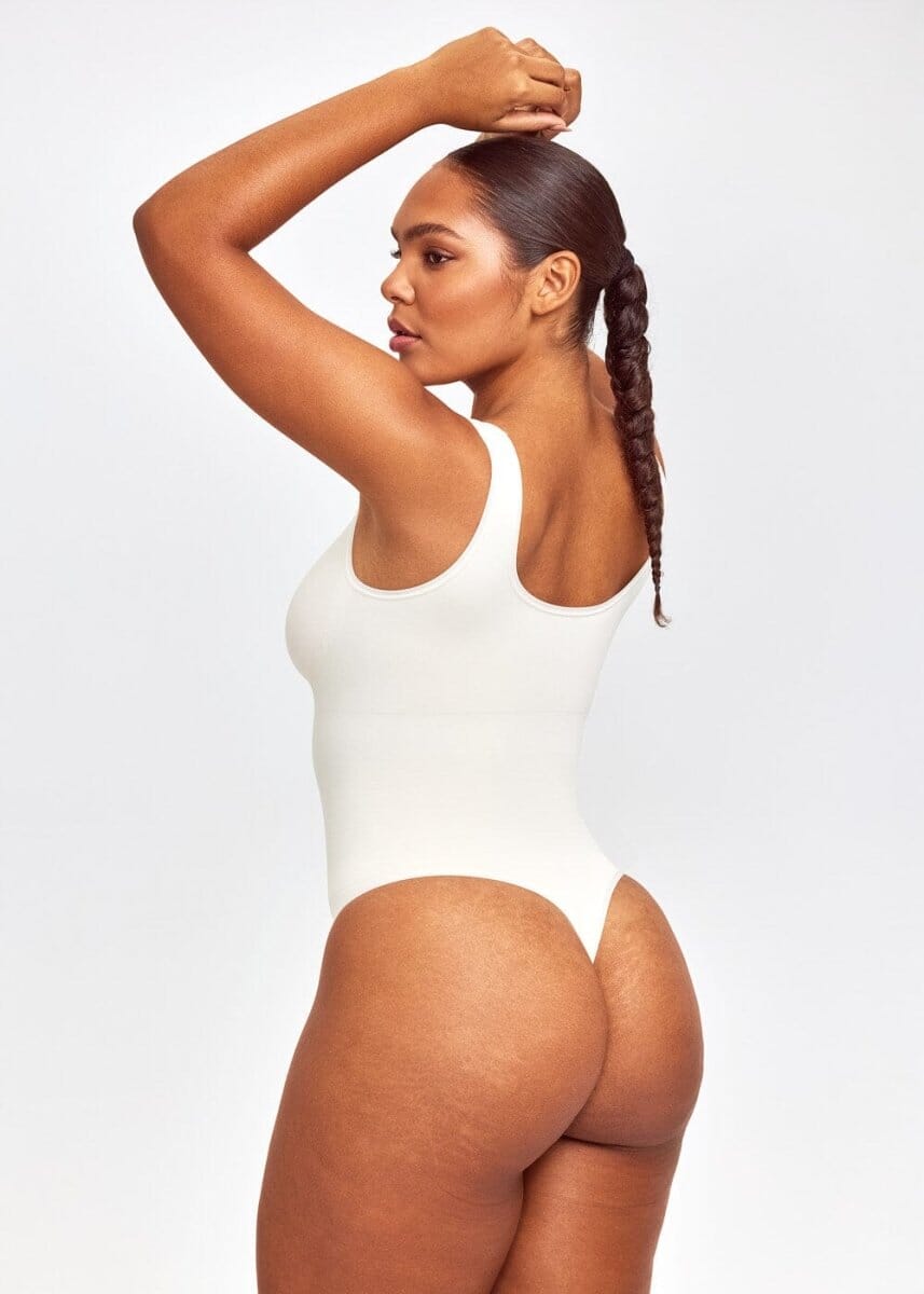 Carethier™ Essential Tank Bodysuit Thong
