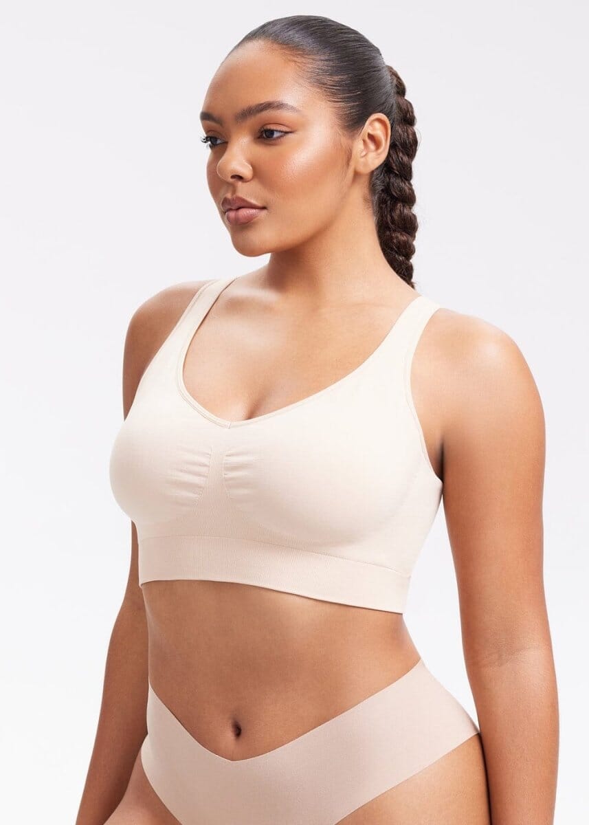 SmoothingSeamless Wireless Back Smoothing Bra
