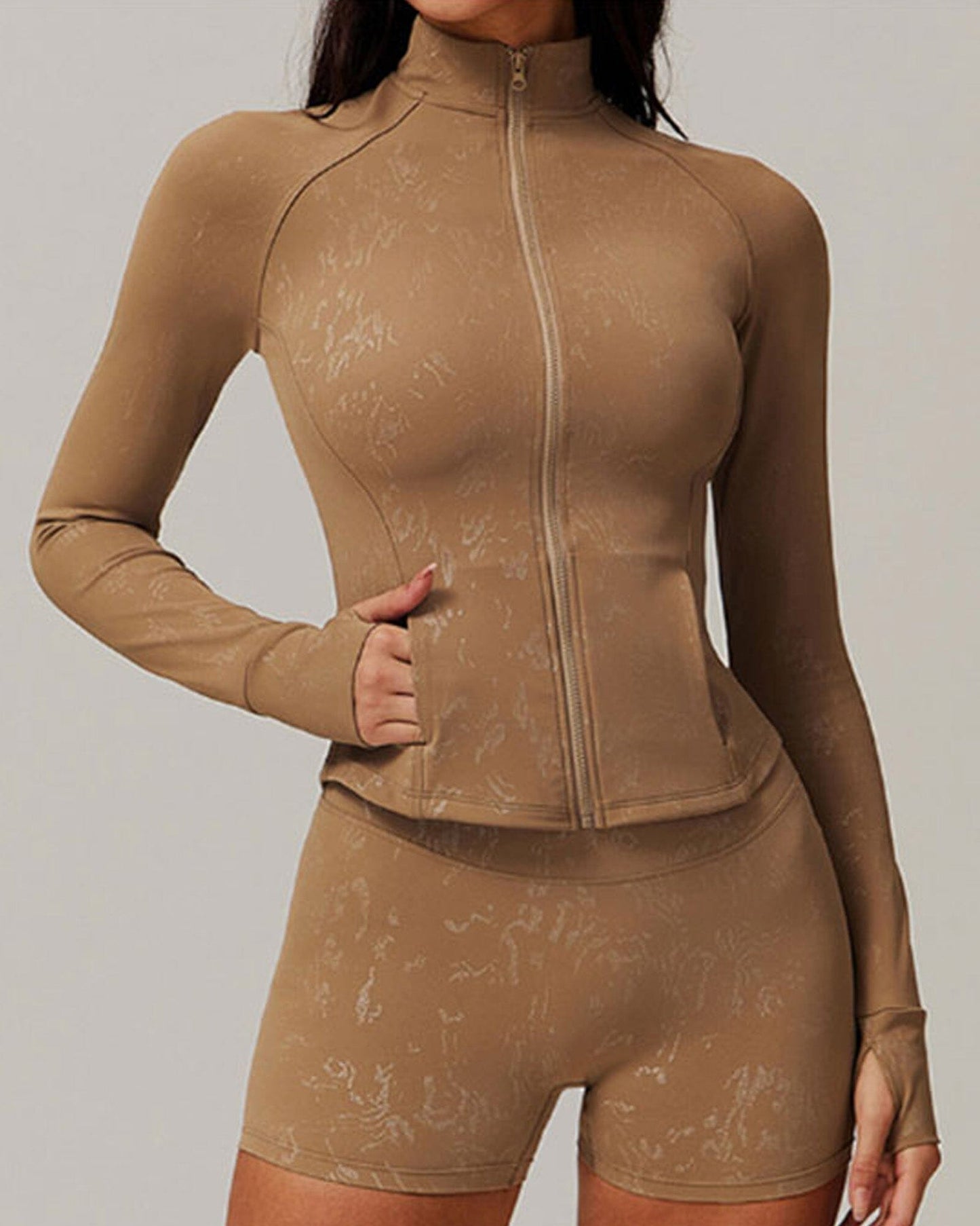 Synchronized Performance Gym Jacket
