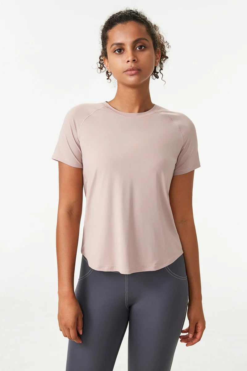Quick-Dry Yoga Tee