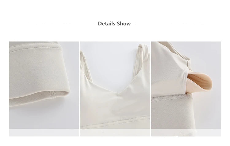 Sexy Deep V Shockproof Running Bra