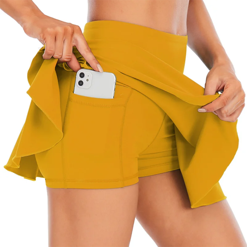 Women Sports Tennis Skort