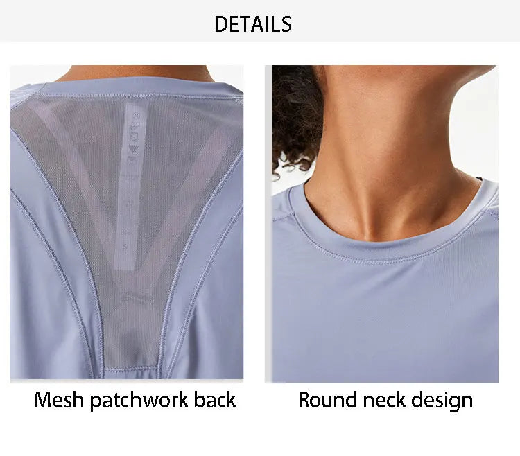 Quick-Dry Yoga Tee
