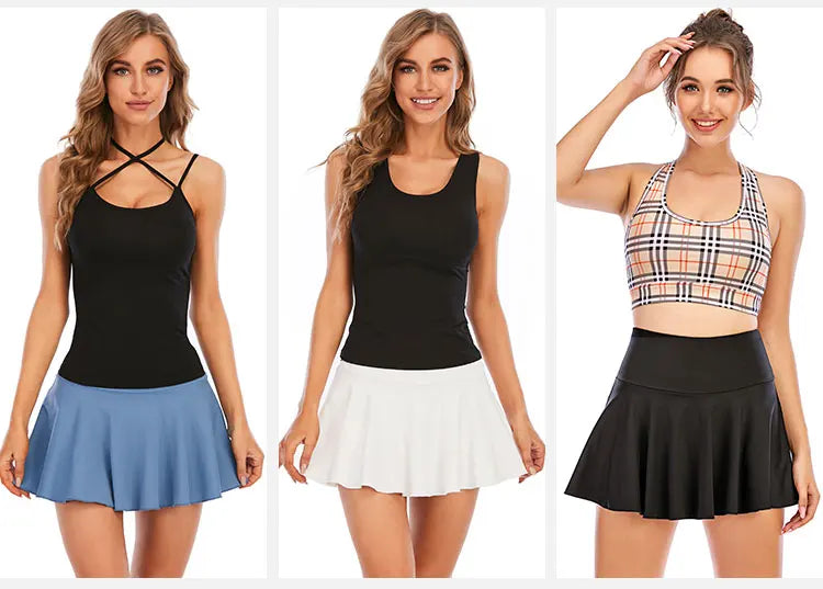 Women Sports Tennis Skort