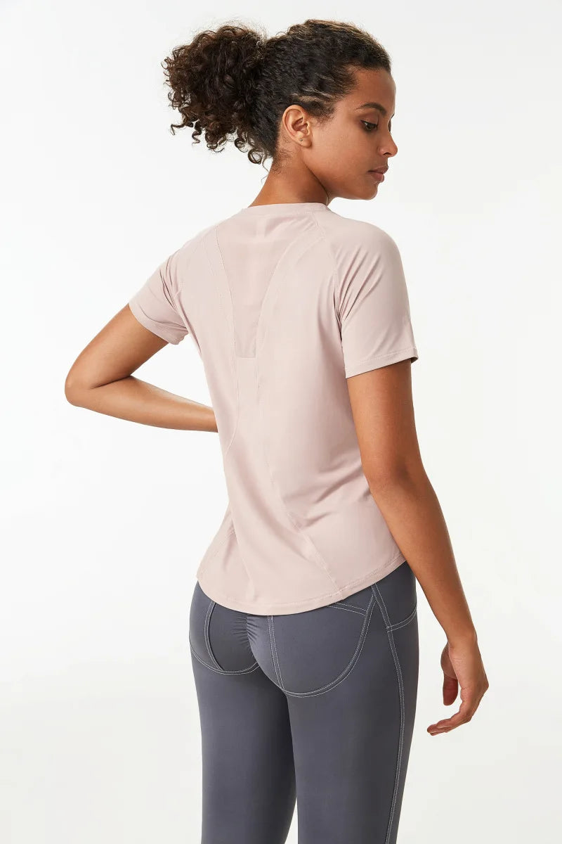 Quick-Dry Yoga Tee