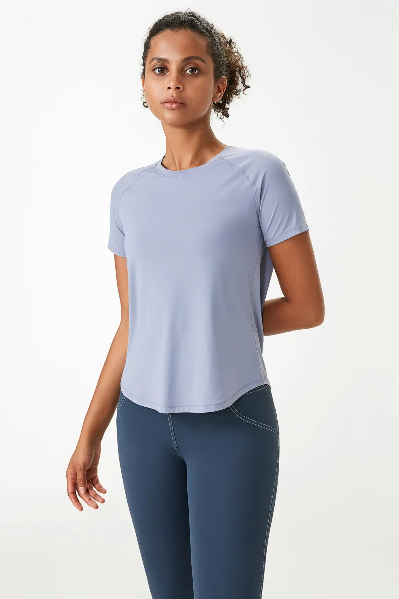 Quick-Dry Yoga Tee