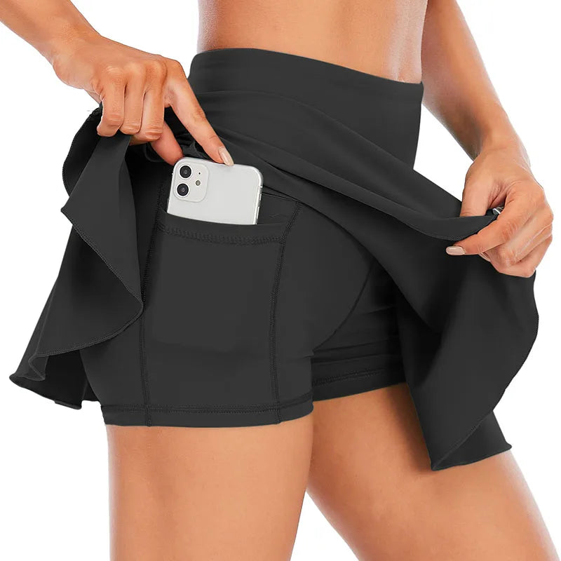 Women Sports Tennis Skort