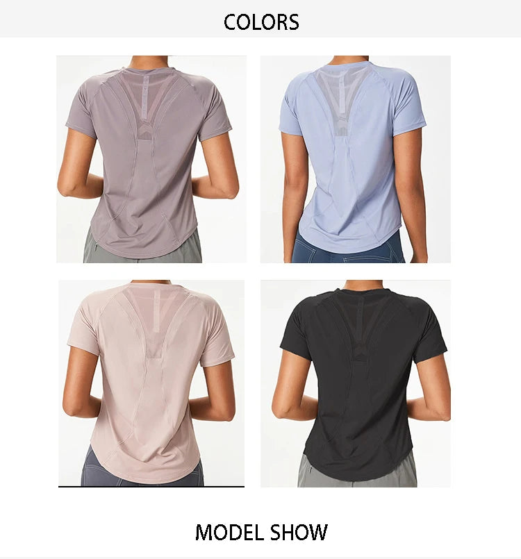 Quick-Dry Yoga Tee