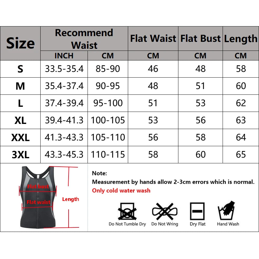 Men's Fat Burning Sauna Vest
