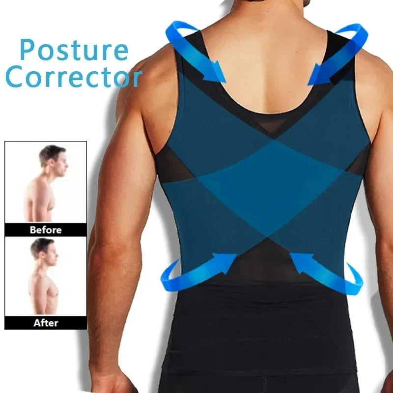 Men's Compression Mesh Sports Vest