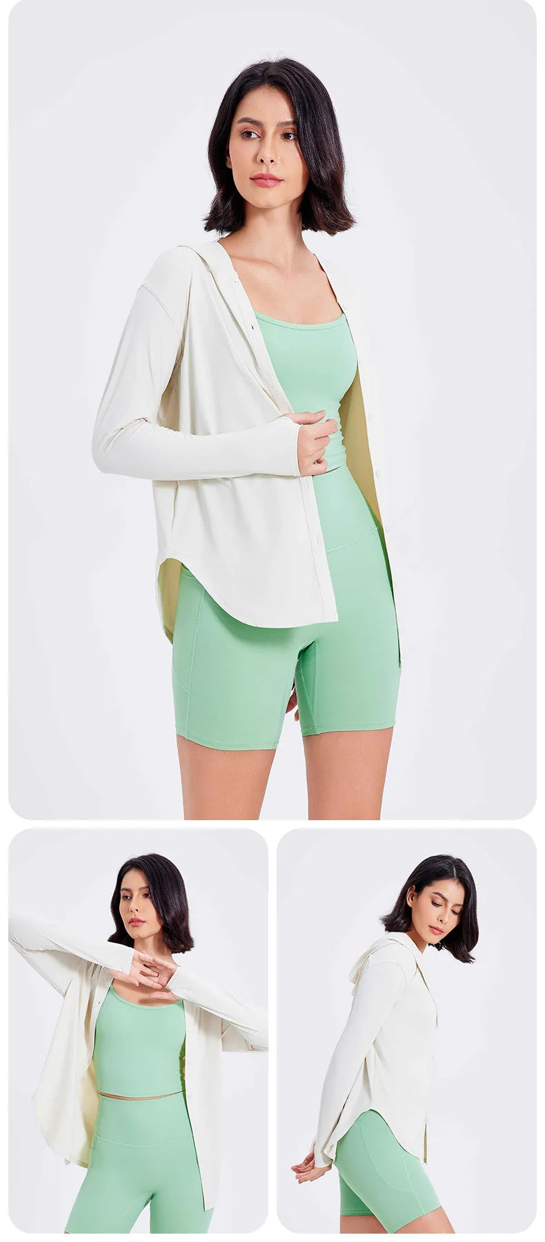 Sunburn Protection Workout Jacket