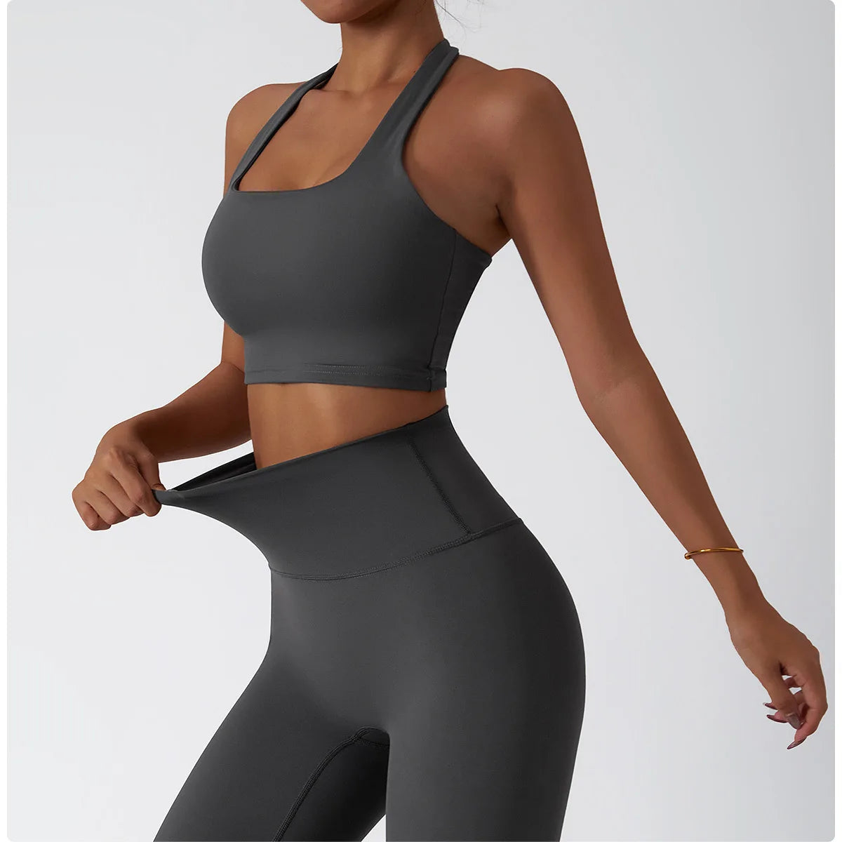 Breathable Push Up Yoga Bra