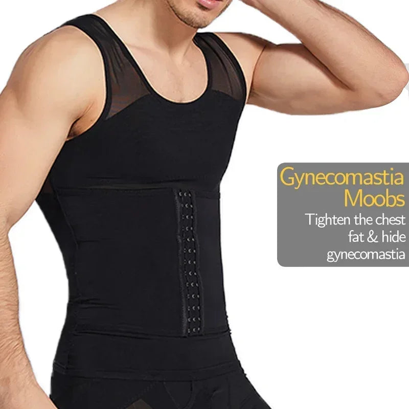 Men's Compression Mesh Gym Vest