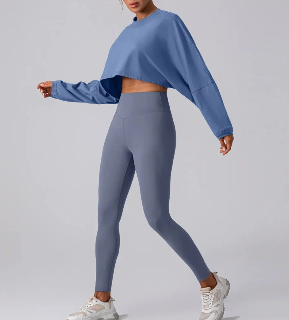Chase Crop Top Long Sleeve