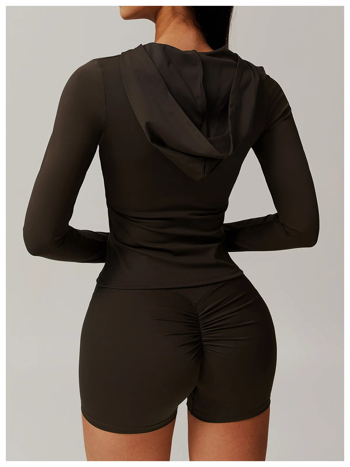 Zipper Running Yoga Workout Jacket