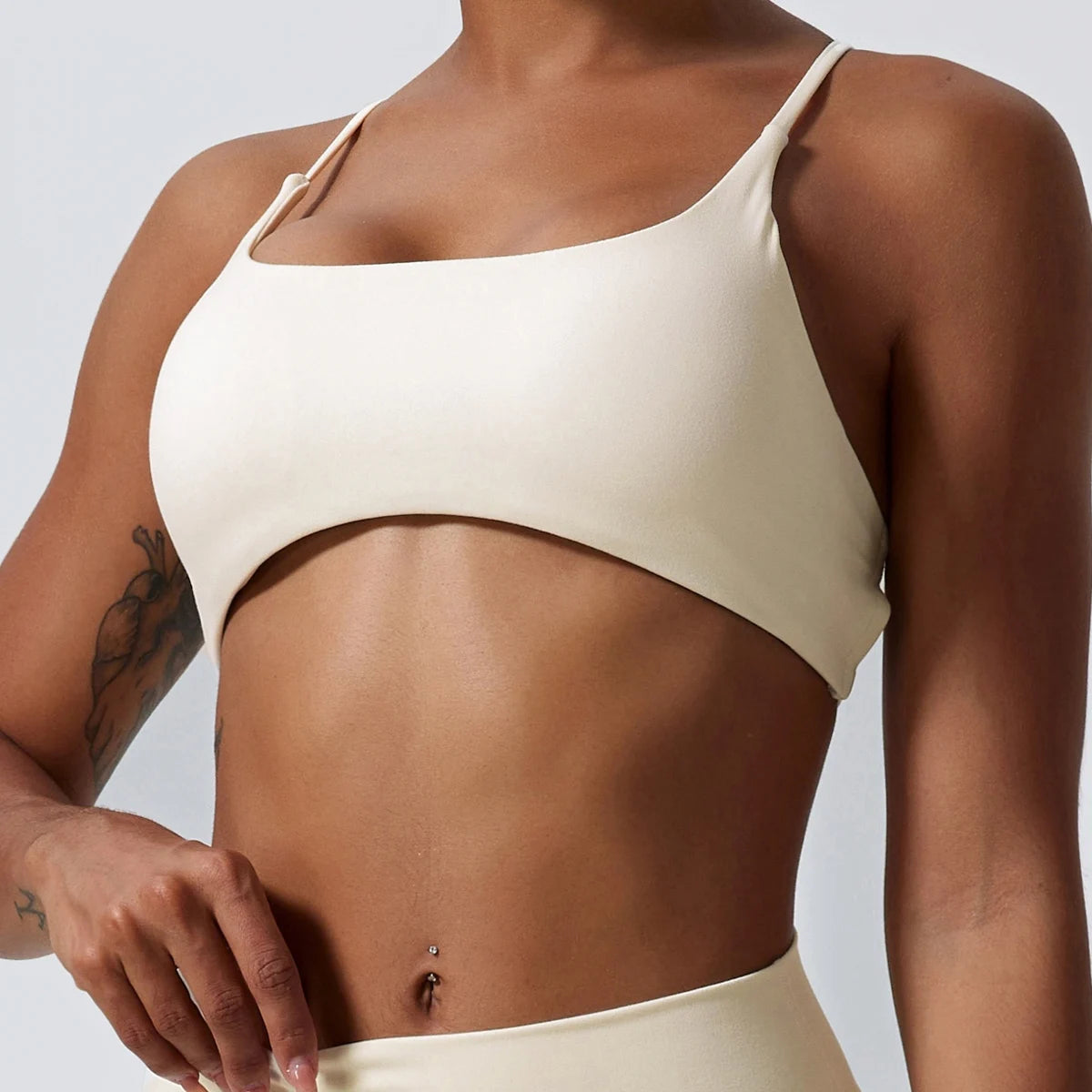 Super Soft Cross Back Yoga Bra
