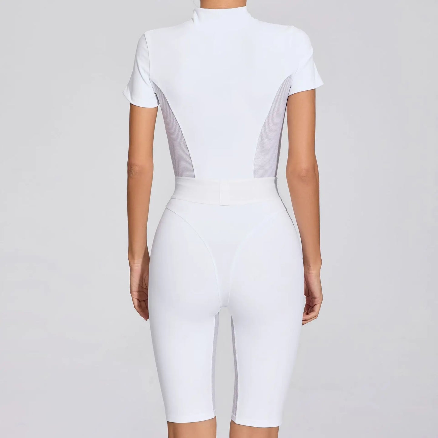 Zipper One-Piece Women Tracksuit