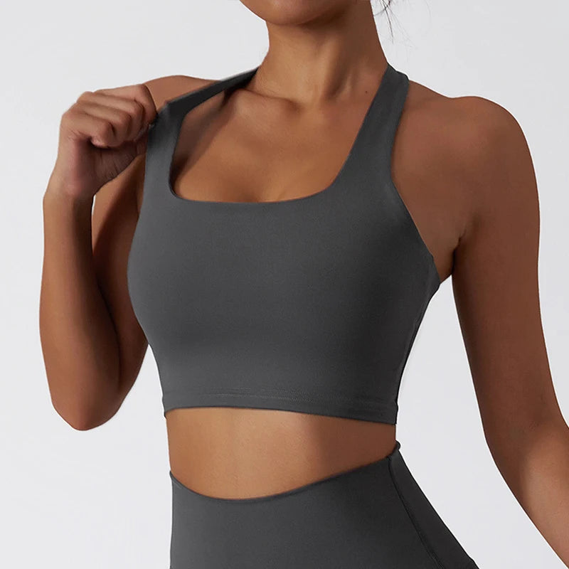 Breathable Push Up Yoga Bra