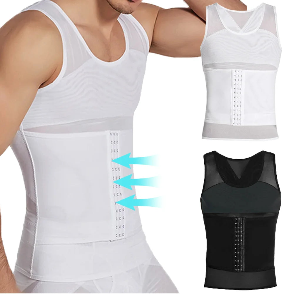 Men's Compression Mesh Gym Vest