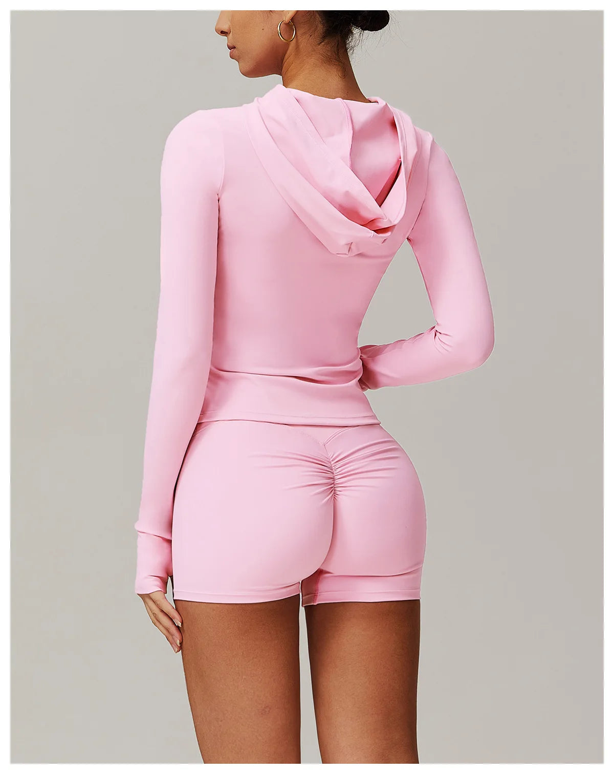 Zipper Running Yoga Workout Jacket