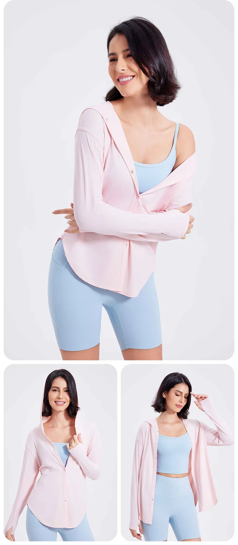 Sunburn Protection Workout Jacket