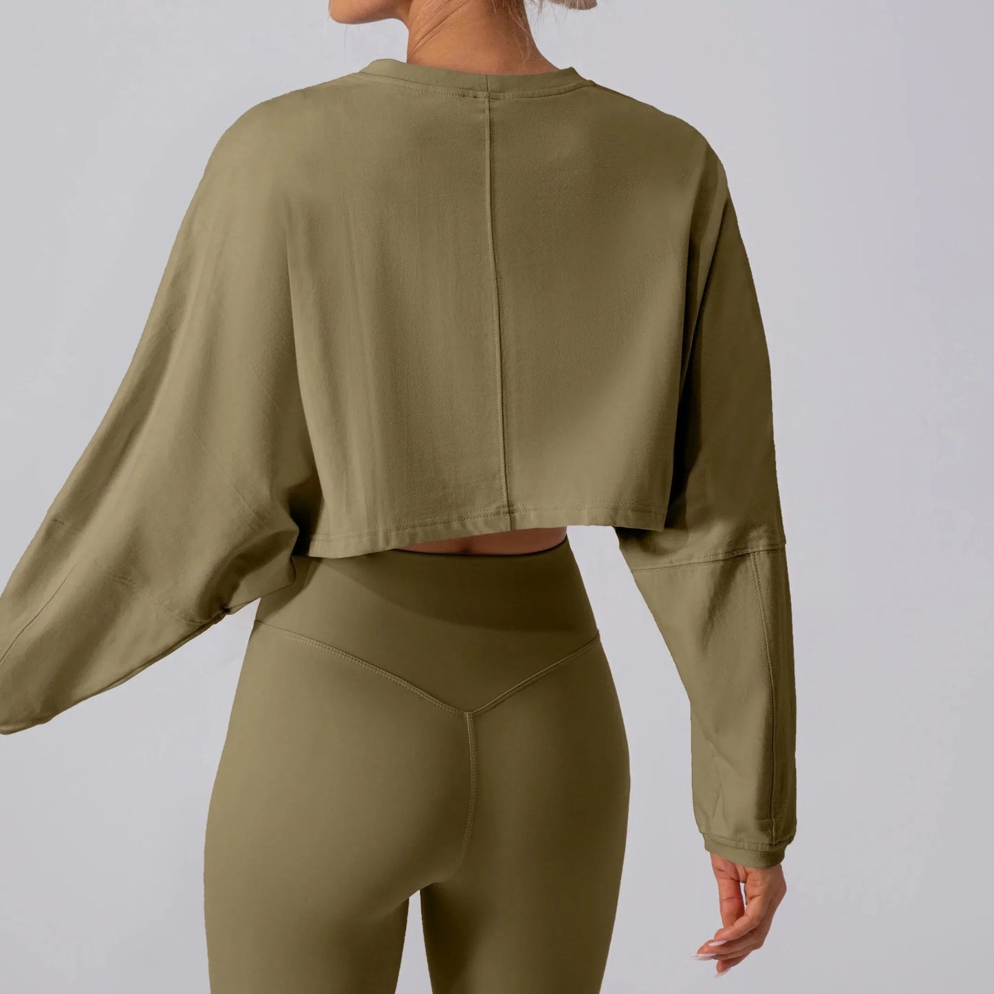 Chase Crop Top Long Sleeve