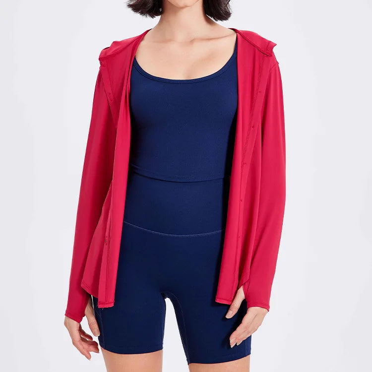 Sunburn Protection Workout Jacket