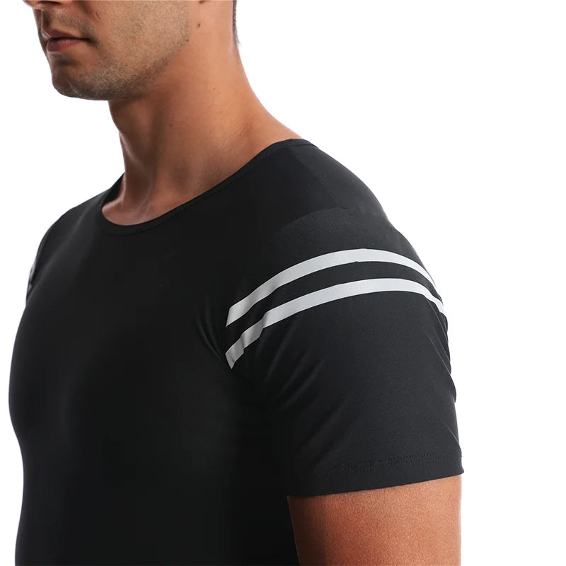 Men's Sauna Sweat Compression Shirt