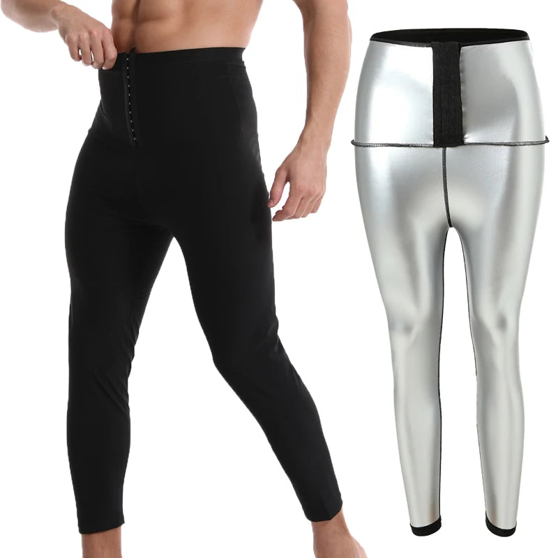 Men's Fat Burning Sauna Compression Pants