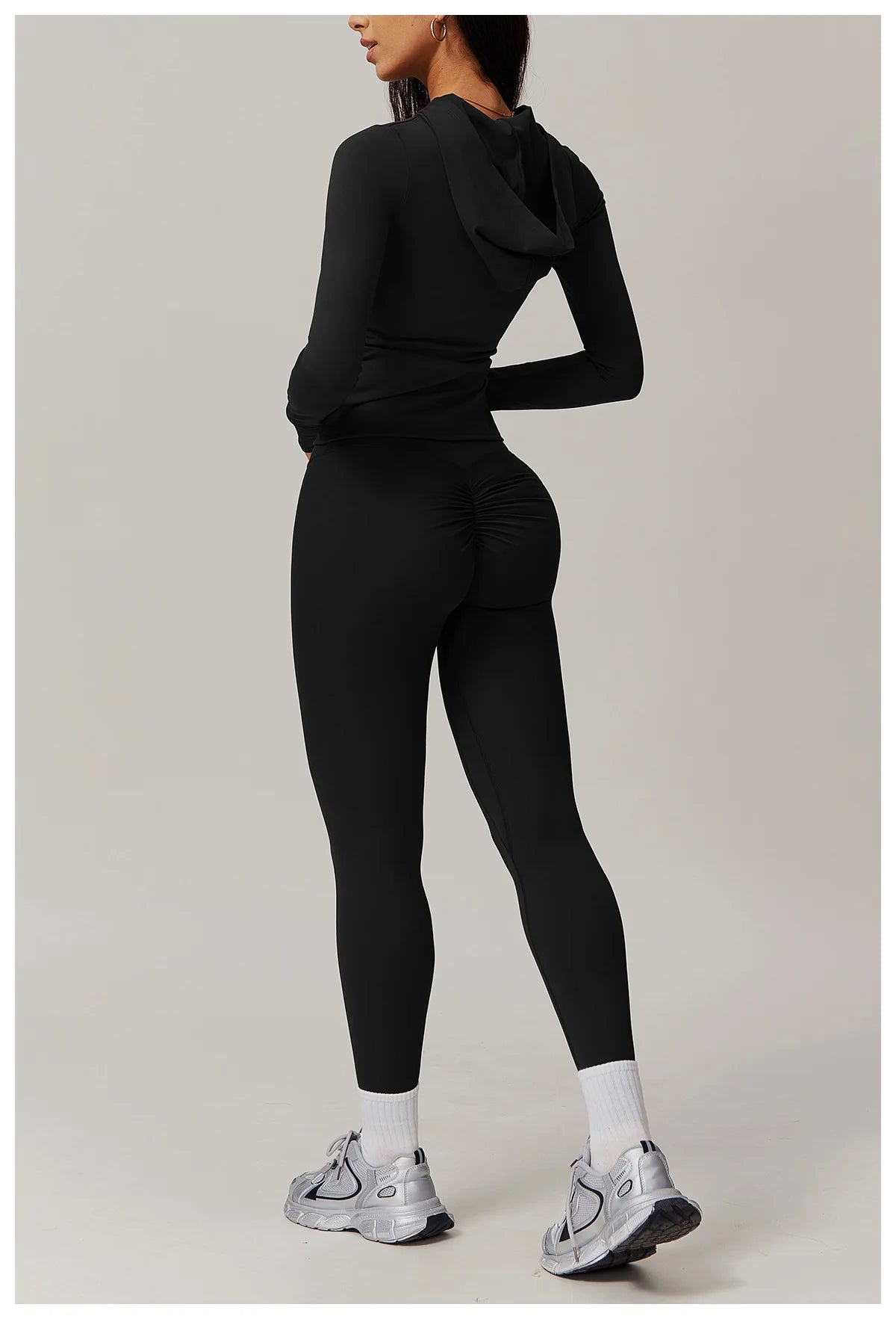 Zipper Running Yoga Workout Jacket