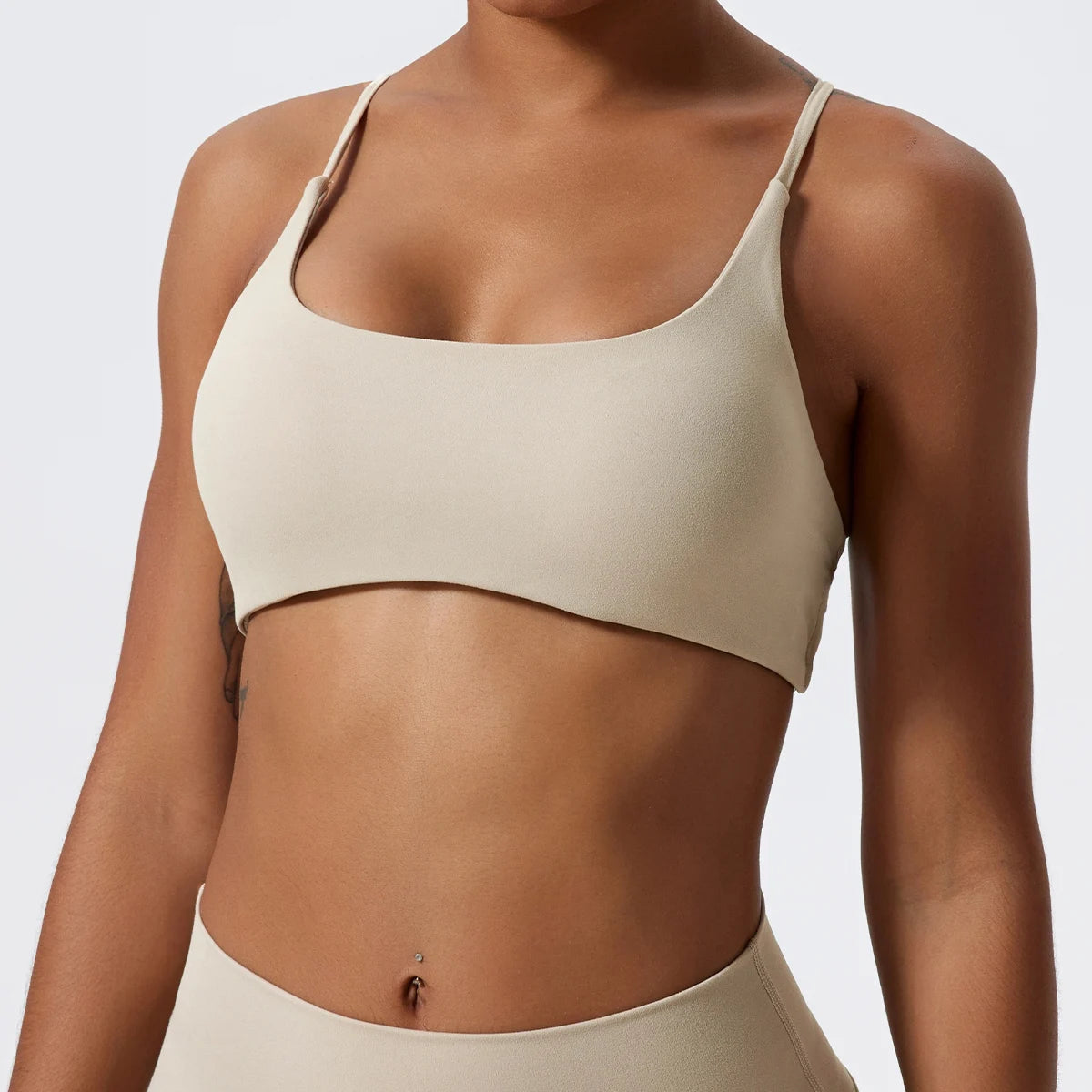 Super Soft Cross Back Yoga Bra