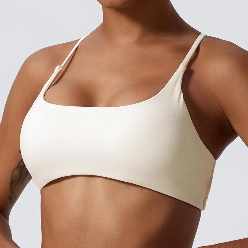 Super Soft Cross Back Yoga Bra