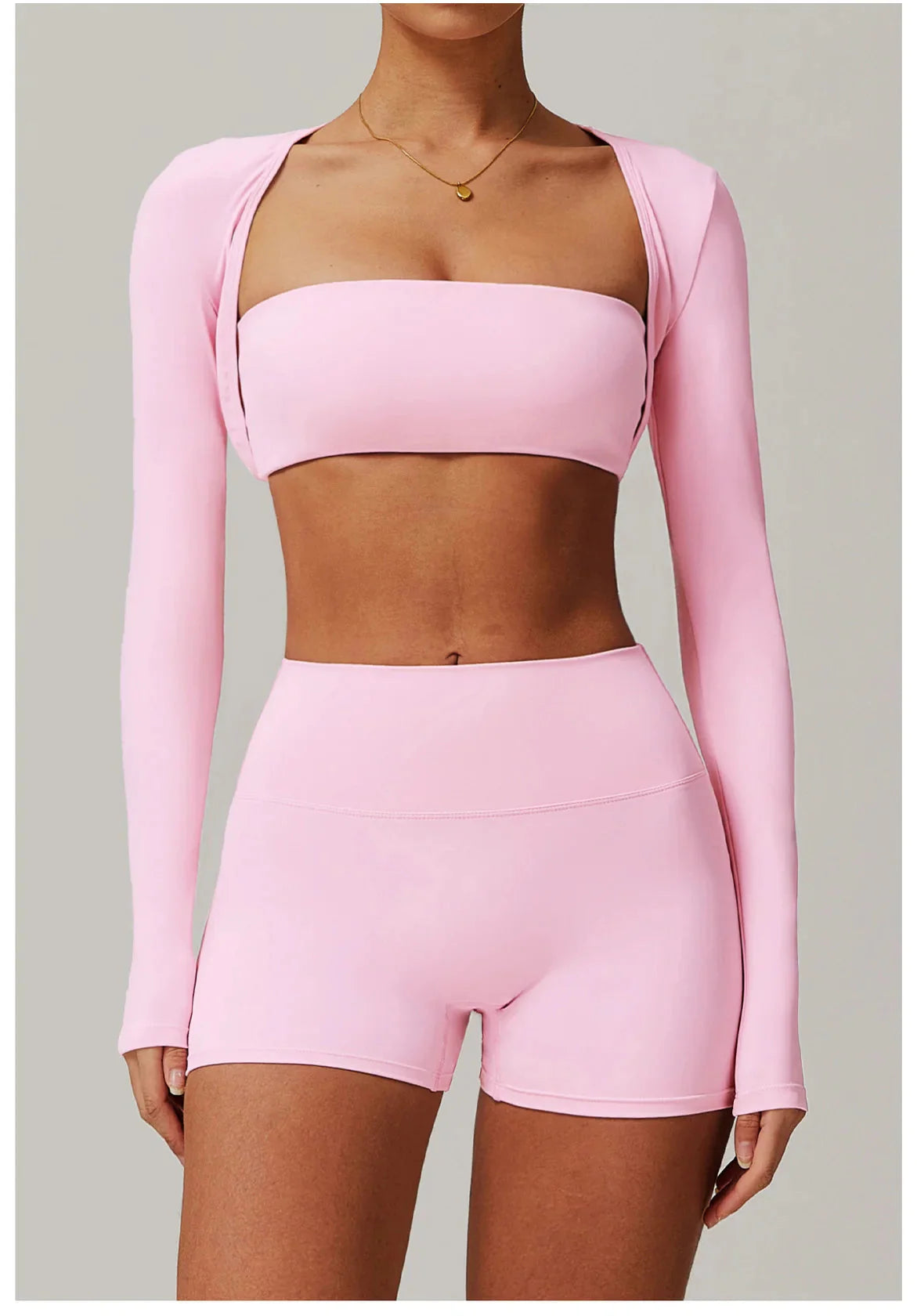 Ascendancy Brushed Shawl Long Sleeve Top
