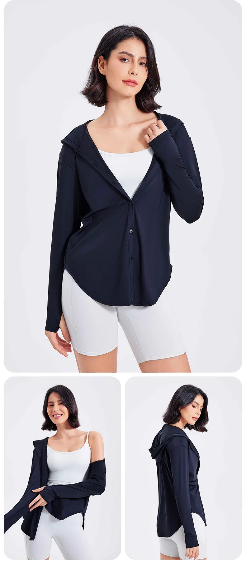 Sunburn Protection Workout Jacket
