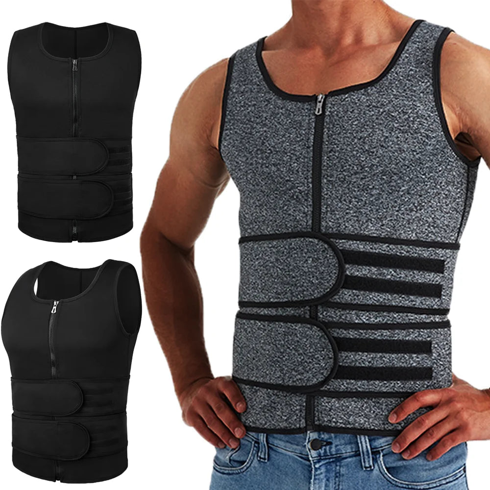Men's Sauna Sweat Training Vest