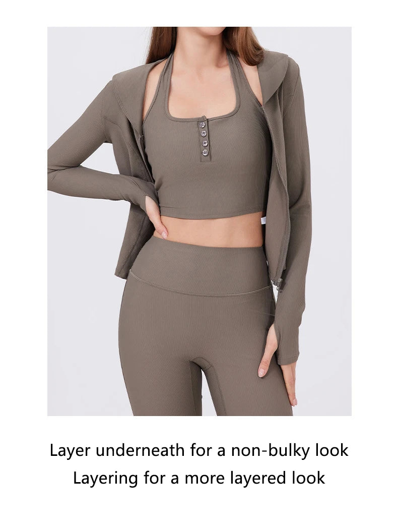 SculptFit Gym Jacket