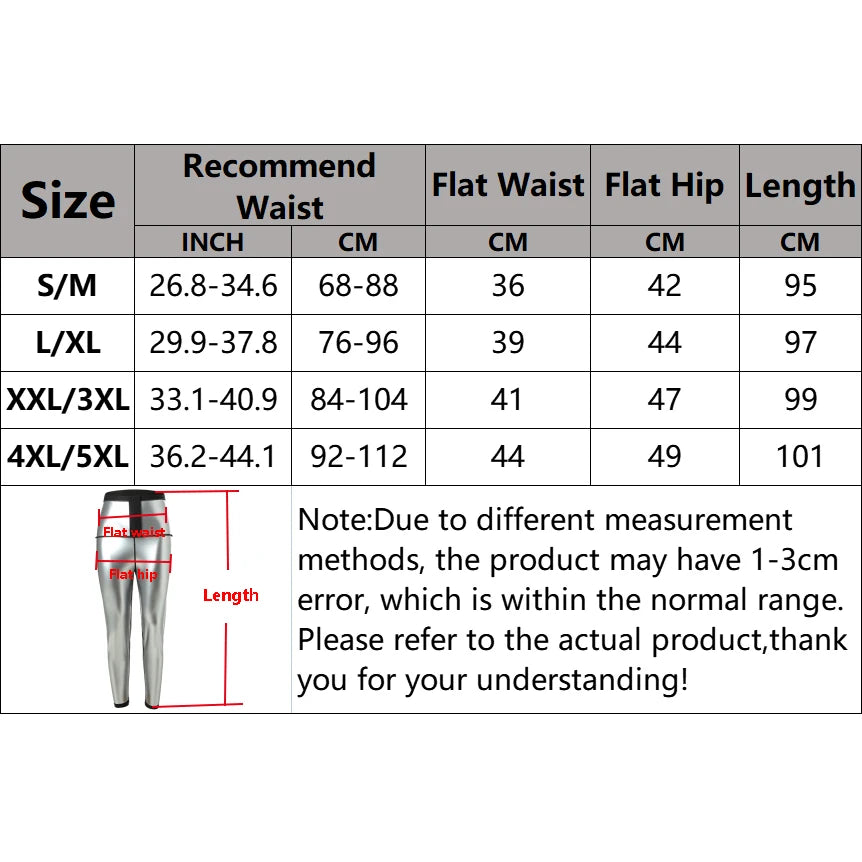 Men's Fat Burning Sauna Compression Pants