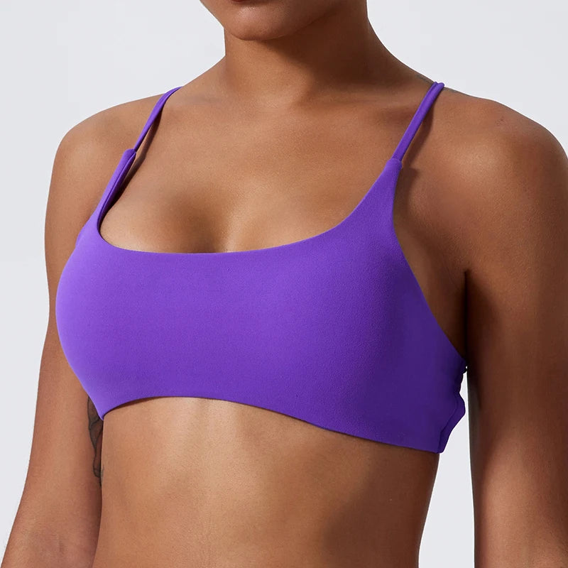 Super Soft Cross Back Yoga Bra