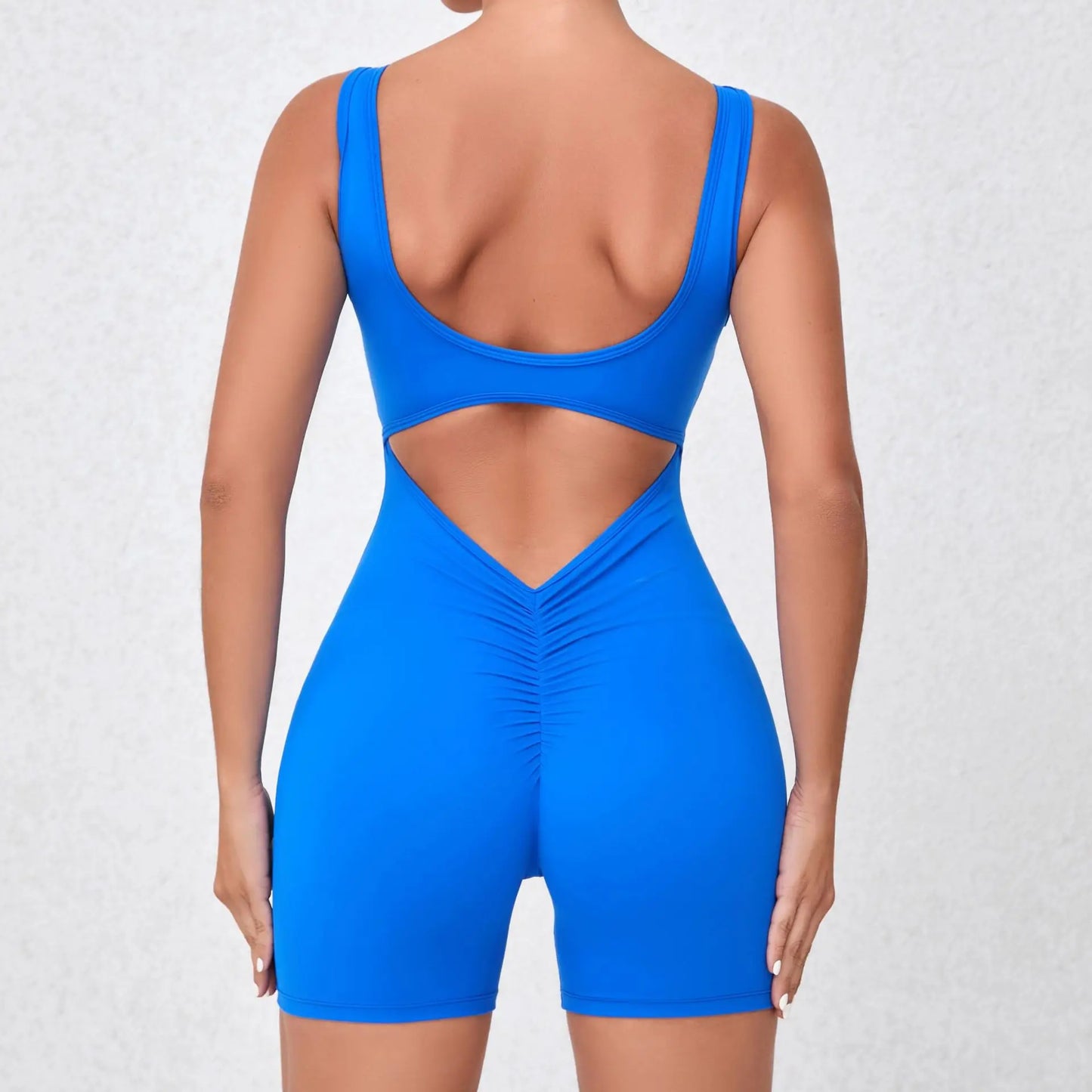 V Back One-Piece Suit Bodysuits